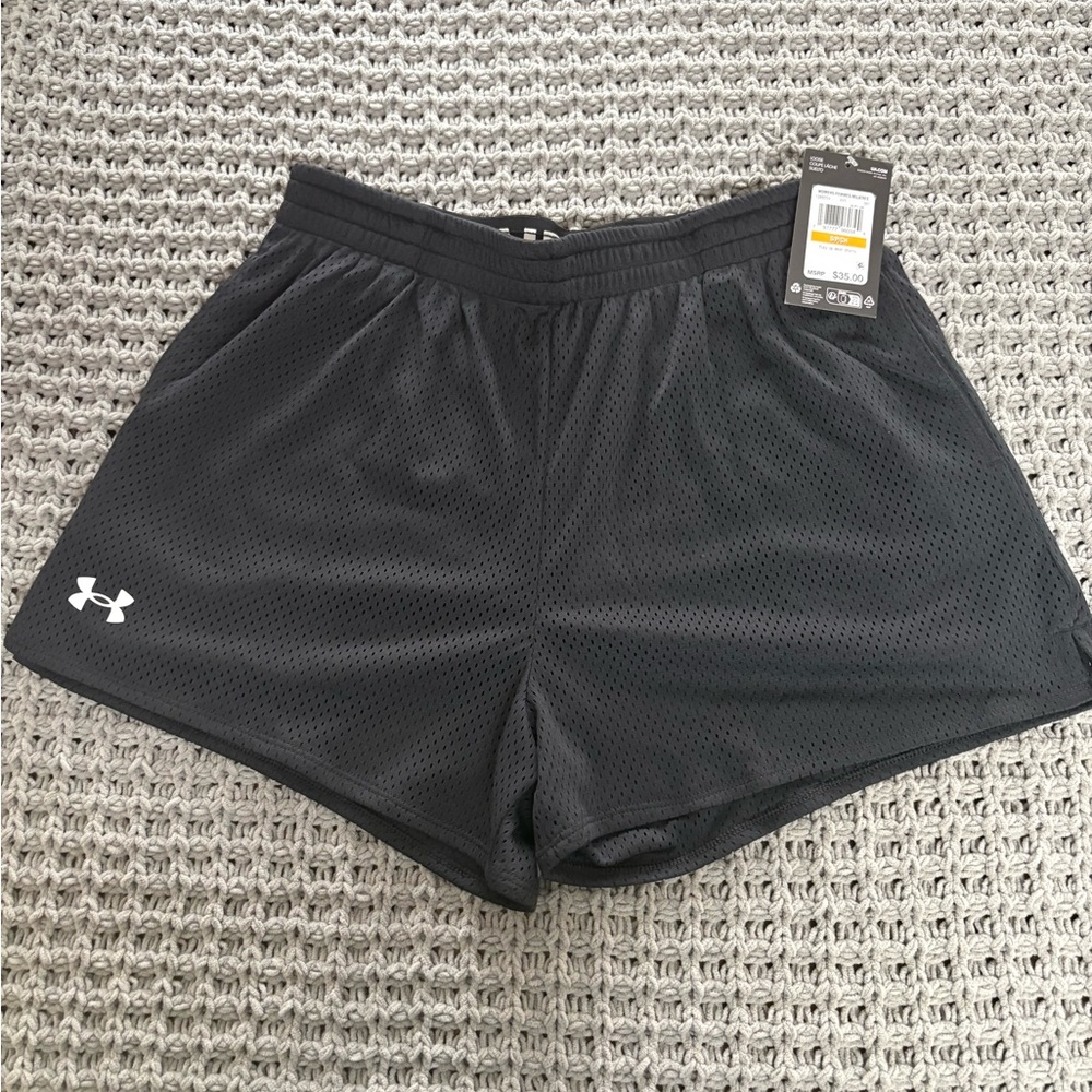 Under Armour Women's Charcoal Athletic Shorts